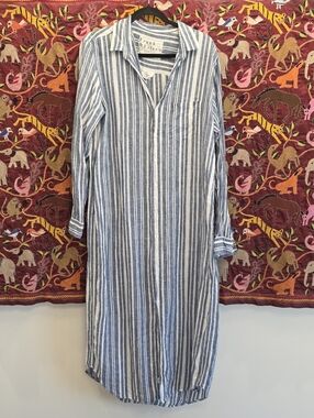 Frank & Eileen Rory Linen Shirtdress XL